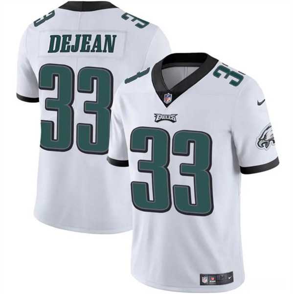 Men & Women & Youth Philadelphia Eagles #33 Cooper DeJean White 2024 Draft Vapor Untouchable Limited Stitched Jersey